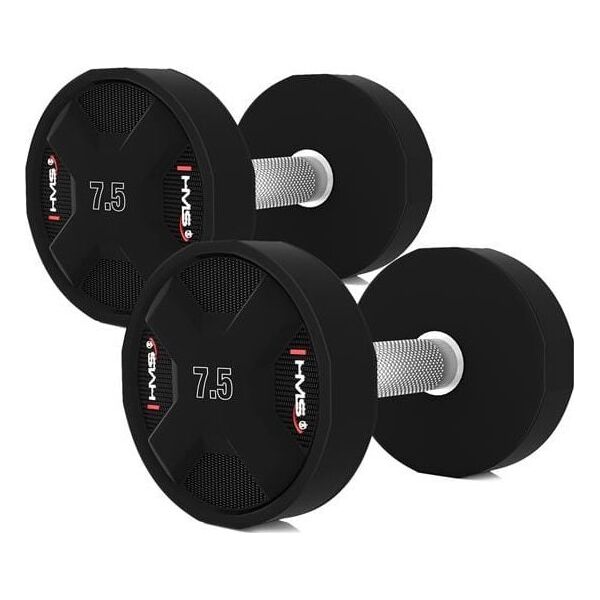 HPC SET ZESTAW HANTLI POLIURETANOWYCH  2 x 2.5 - 25 KG CPU - 275 KG HMS