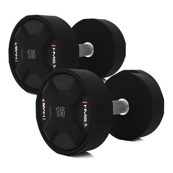 HPC SET ZESTAW HANTLI POLIURETANOWYCH  2 x 2.5 - 25 KG CPU - 275 KG HMS