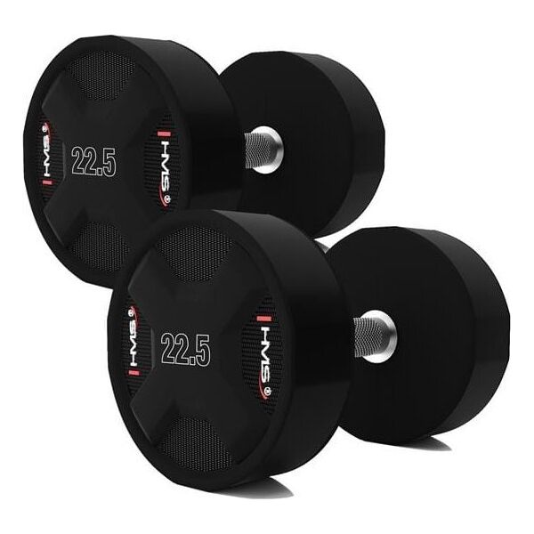 HPC SET ZESTAW HANTLI POLIURETANOWYCH  2 x 2.5 - 25 KG CPU - 275 KG HMS