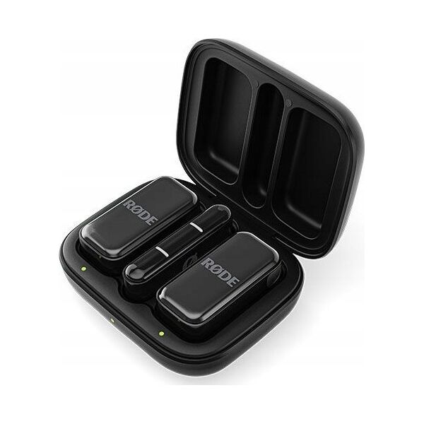 RODE Wireless Micro - 2-kanałowy cyfrowy system bezprzewodowy (USB-C, Czarny)