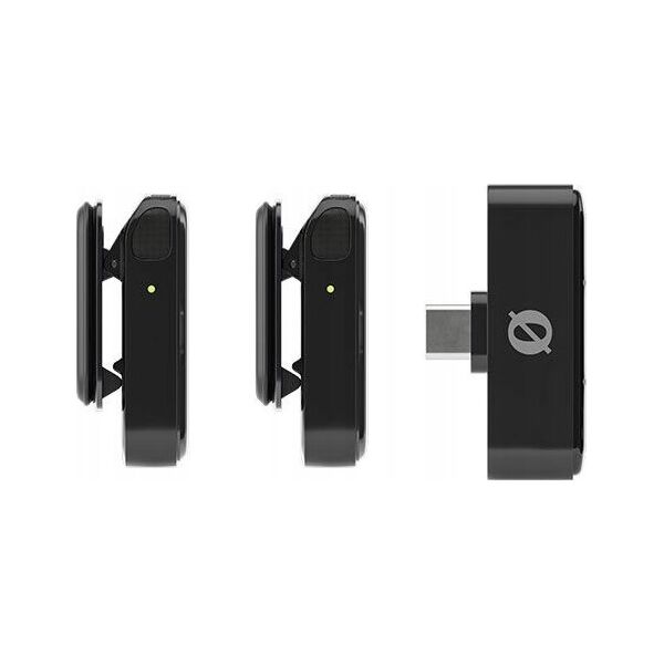 RODE Wireless Micro - 2-kanałowy cyfrowy system bezprzewodowy (USB-C, Czarny)
