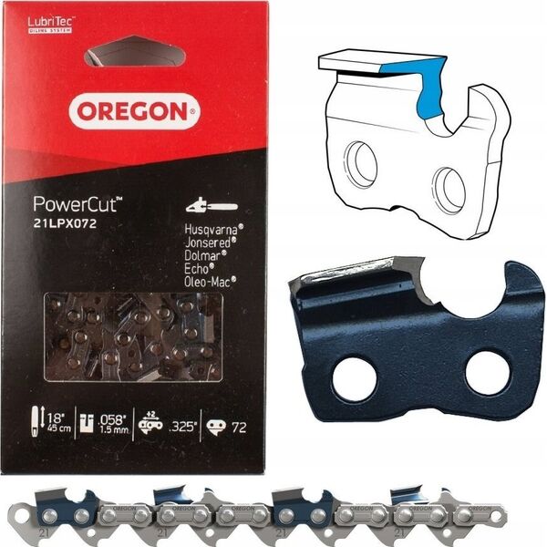 OREGON SAW CHAIN   45cm/72/325"/1.5 PowerCut