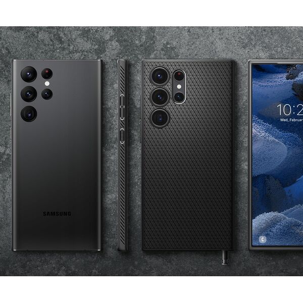 SPIGEN futerał LIQUID AIR do SAMSUNG S25 Ultra matte black