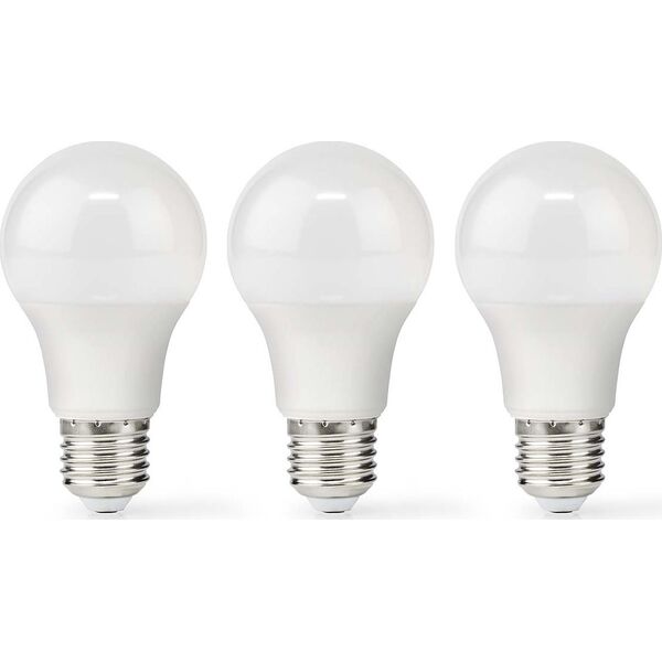 Λάμπα LED Nedis Nedis LBE27A602P3 Ζεστό λευκό 2700 K 8,5 W E27 F 13840343 5412810000000