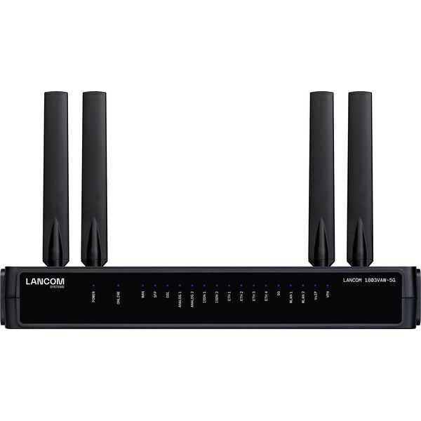 LANCOM 1803VAW-5G (EU) gateway/kontroler 10, 100, 1000 Mbit/s