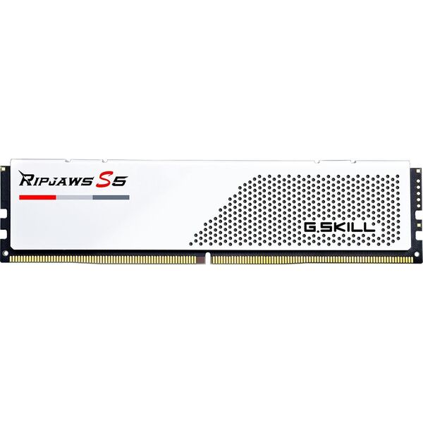Pamięć G.Skill Ripjaws S5, DDR5, 64 GB, 5600MHz, CL36 (F5-5600J3636D32GX2-RS5W)