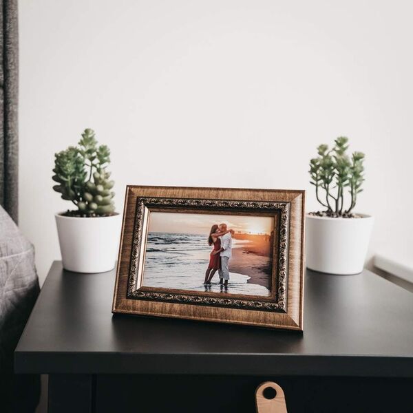 Photo frame Seoul 10x15, golden (1303332)