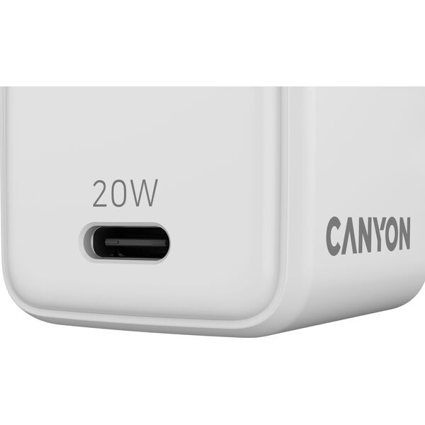 Canyon charger CU20C GaN 20W 1xPD EU White