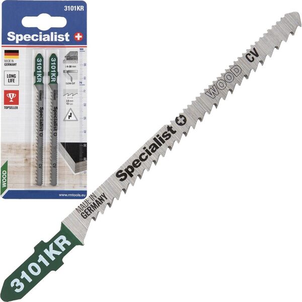 Jigsaw Specialist+ SPECIALIST+ πριόνι διπλής όψεως 3101KR, 2 τεμ. 14401406 4773005633103