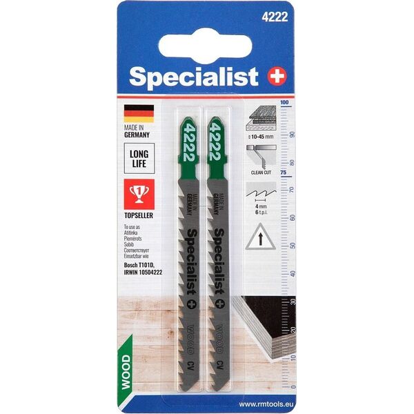 Jigsaw Specialist+ SPECIALIST+ πριόνι 4222 (T101D), 2 τεμ. 14401407 4773005642228