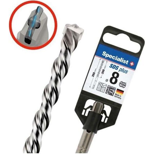 Specialist+ SPECIALIST+ τρυπάνι SDS+, 8x200/260 mm 14412812 4773005770822
