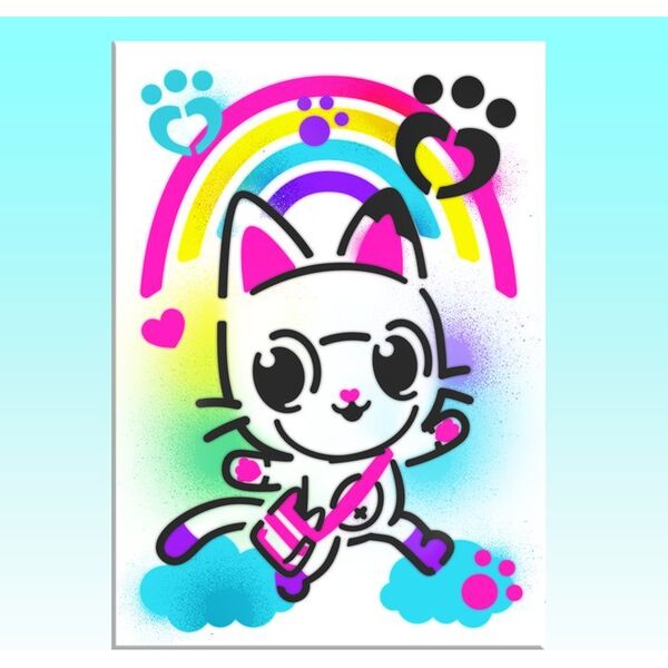 Airbrush Art - Activity Case - Gabby's Dollhouse (110241) /Arts and Crafts