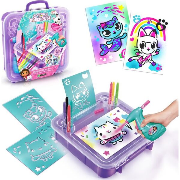 Airbrush Art - Activity Case - Gabby's Dollhouse (110241) /Arts and Crafts