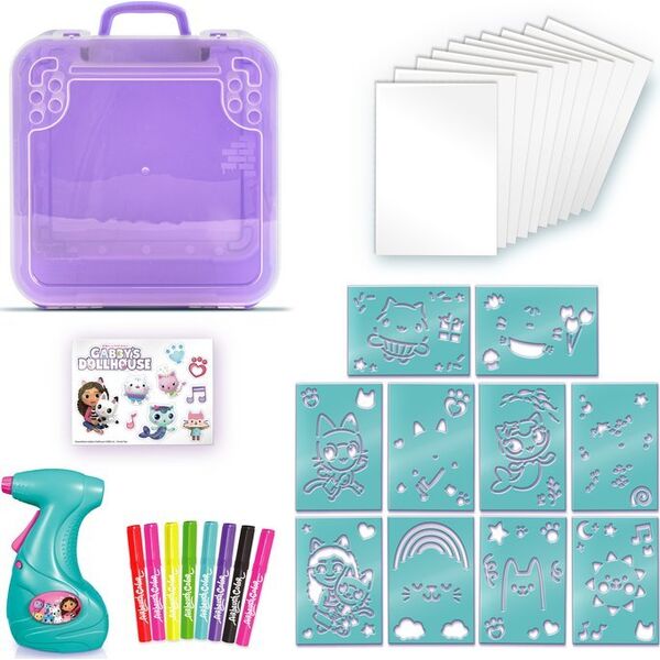 Airbrush Art - Activity Case - Gabby's Dollhouse (110241) /Arts and Crafts