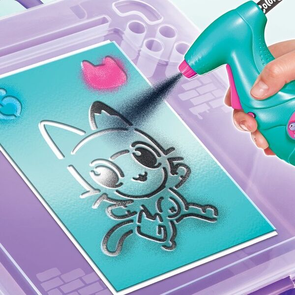 Airbrush Art - Activity Case - Gabby's Dollhouse (110241) /Arts and Crafts