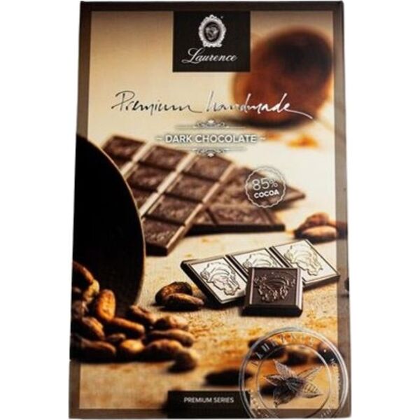 Dark chocolate with 85% cocoa Laurence, 80 g