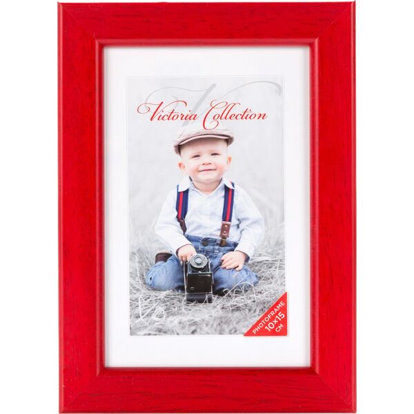 Photo frame Natura 10x15, red