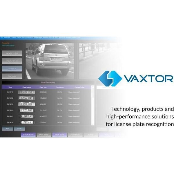 Ernitec E-ER-ALPR-OC-VAX oprogramowanie multimedialne