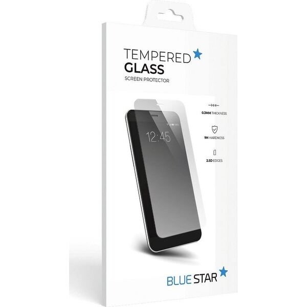 Partner Tele.com Szkło hartowane Blue Star 5D - do Samsung A51 (full glue/case friendly) - czarny