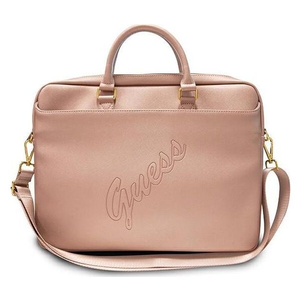 Torba Guess Saffiano Script 15" (GUCB15PUSASPI)