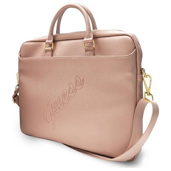 Torba Guess Saffiano Script 15" (GUCB15PUSASPI)