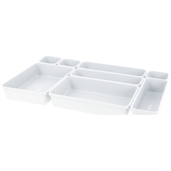 Storage Solutions Organizers συρταριών - 8 τμχ σε σετ, λευκό 14294659 5902970000000