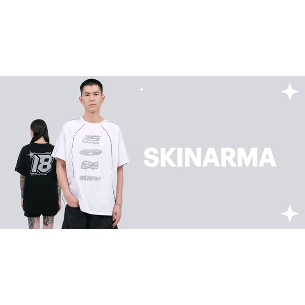 T-shirt Skinarma Delta M czarny