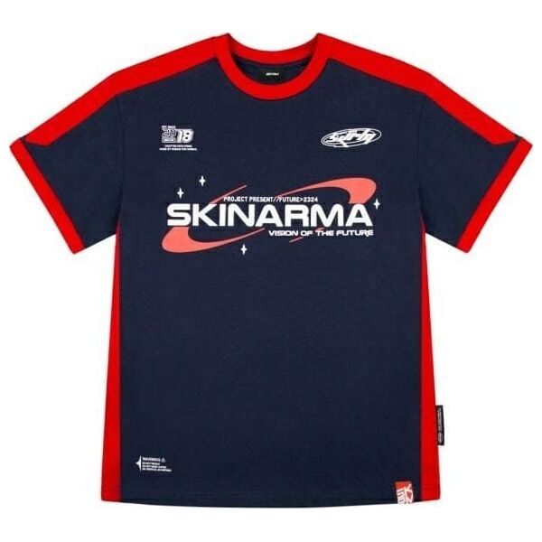 T-shirt Skinarma Halo L granatowy