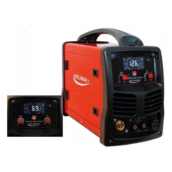 Weldman SEMI-AUTOMATIC WELDING IN.WELDMAN MISTRAL MIG210 SYN