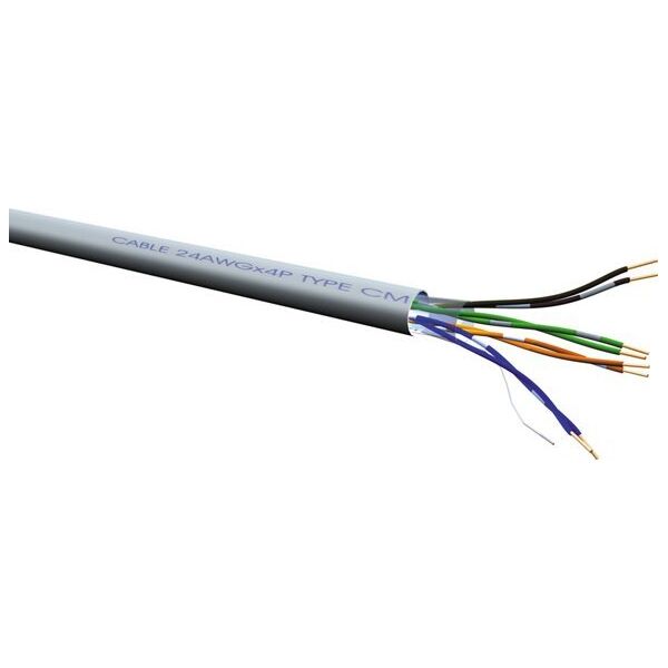 Καλώδιο Roline ROLINE UTP Cat.6 (class E), συμπαγές, LSOH, AWG23, 300m 13789580 7611990180059