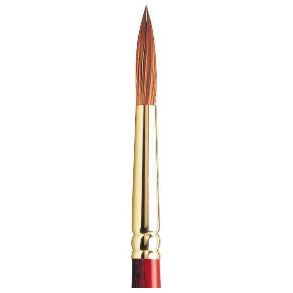 Winsor & Newton Winsor & Newton Scepter Gold ll Series 101, Μονή βούρτσα, Στρογγυλή βούρτσα, Sable μαλλιά / Συνθετικό, 1 τεμ. 13799516 94376862638