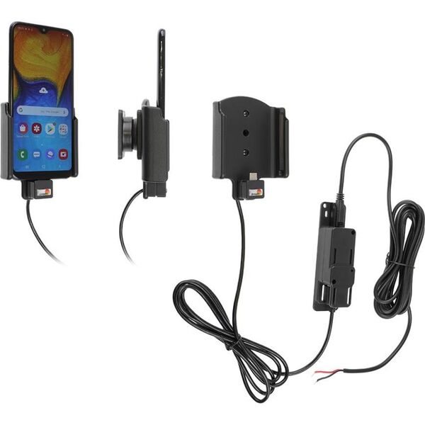 Brodit Brodit Active βάση για σταθερή εγκατάσταση για Samsung Galaxy A20e (SM-A202), Κινητό τηλέφωνο/Smartphone, Ενεργή βάση, Αυτοκίνητο/Εσωτερικό, Μαύρο 13800130 7320287271409