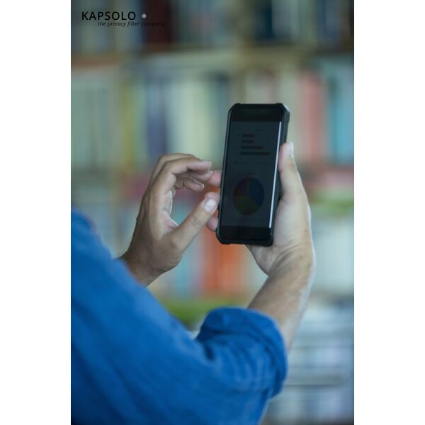 KAPSOLO KAPSOLO 2-Way Adhesive Privacy HTC U12 Life, 15,2 cm (6"), Smartphone, 3H, Privacy, 4 g 13800424 5714681036849