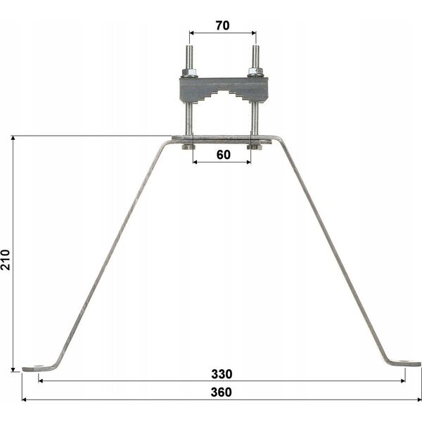 OBEJMA MUROWA OMP-60L22