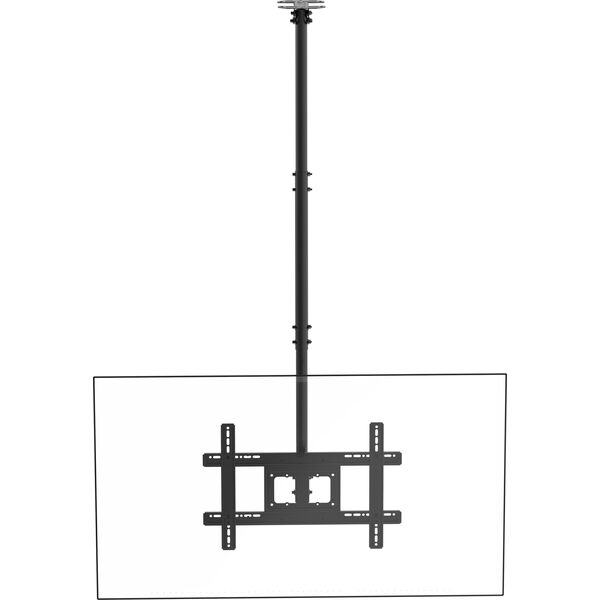 Vision VISION Bildschirm-Deckenhalterung - 30 JAHRE GARANTIE - fur Monitore und Bildschirme 20-75 Zoll mit VESA-Grossen von 100 x 100 bis 600 x 400 - Abstand von der Decke zur Mitte despas70 Neigungswinkels um 5 bis 25 13809050 5370840000000