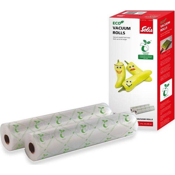 Solis Solis Eco Rolls 30x600cm 2 Rollen Vakuumierfolien 13811635 7611210000000