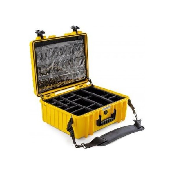 Φωτογραφική βαλίτσα B&W International B&W Outdoor Case 6000 με κίτρινη ιατρική έκτακτης ανάγκης 13811668 4031540000000