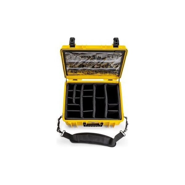 Φωτογραφική βαλίτσα B&W International B&W Outdoor Case 6000 με κίτρινη ιατρική έκτακτης ανάγκης 13811668 4031540000000