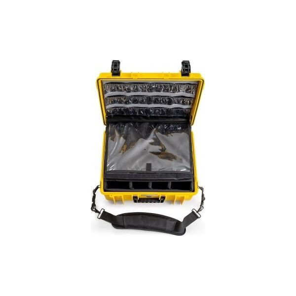 Φωτογραφική βαλίτσα B&W International B&W Outdoor Case 6000 με κίτρινη ιατρική έκτακτης ανάγκης 13811668 4031540000000