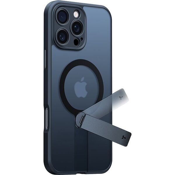 Torras Etui Torras Pstand Spin dla iPhone 16 Pro (Czarny)
