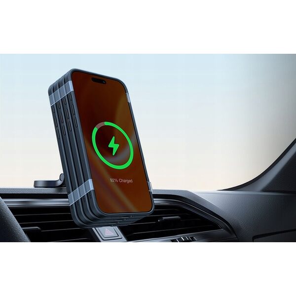 Torras Etui Torras Pstand Spin dla iPhone 16 Pro (Czarny)