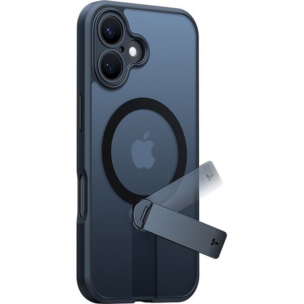 Torras Etui Torras Pstand Spin dla iPhone 16 (Czarny)