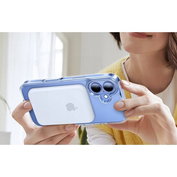 Torras Etui Torras Diamond-Mag Series dla iPhone 16 (Przeźroczyste)