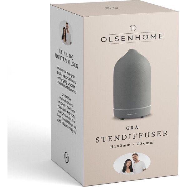 Olsen Home OlsenHome - Premium Stendiffuser, grå 14252240 5740007816871