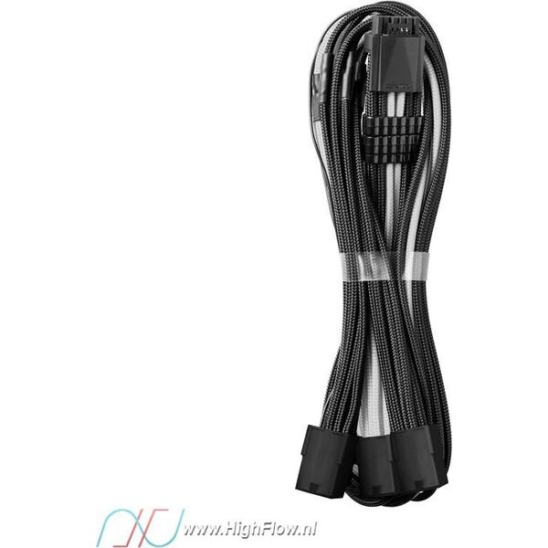 Kabel zasilający CableMod CableMod PRO ModMesh 12VHPWR to 3x PCI-e Cable - 45cm, black