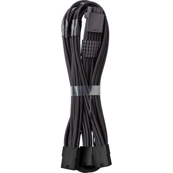 Kabel zasilający CableMod CableMod PRO ModMesh 12VHPWR to 3x PCI-e Cable - 45cm, black