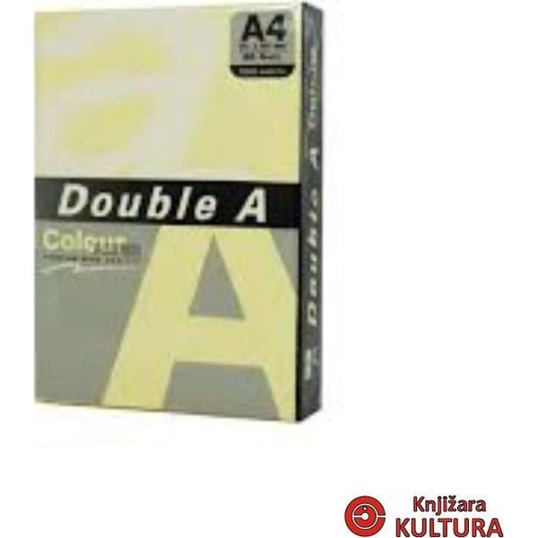 Double A Έγχρωμο χαρτί Double A, 80g, A4, 500 φύλλα, Cheese 14284024 8858741723472