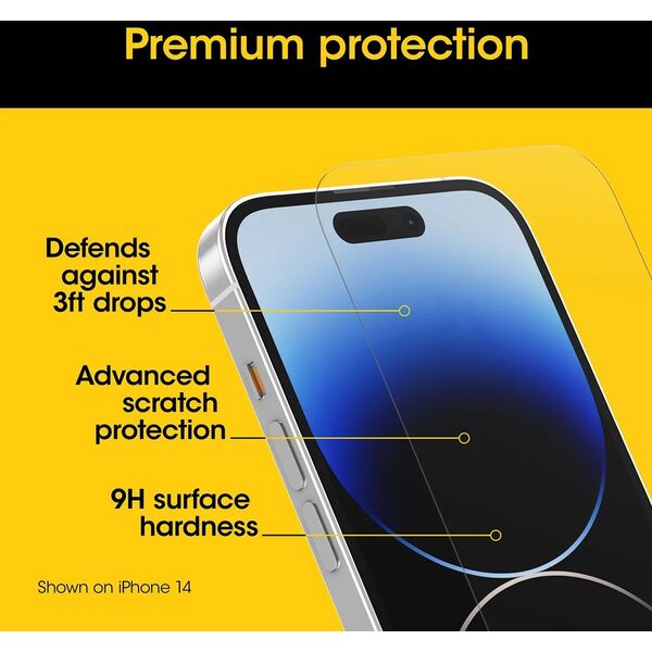 OtterBox OtterBox Glass iPhone 15 Pro Max - καθαρό 14289054 840304743339