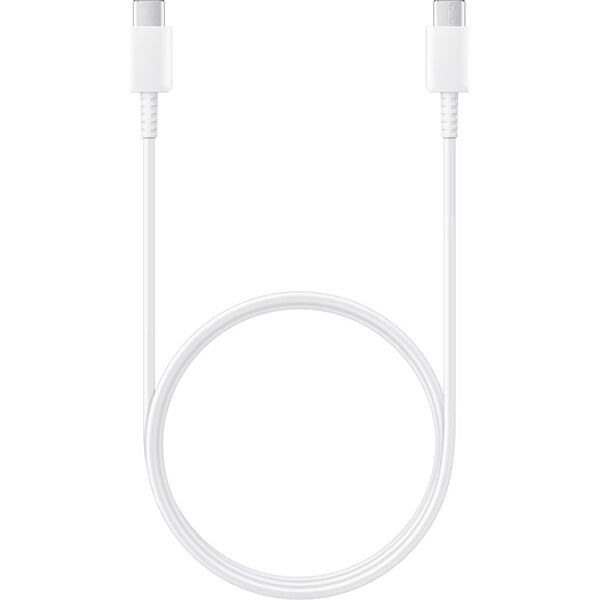 Samsung Samsung EP-DA705BWE Universāls Type-C uz Type-C Uzlādes & Datu Kabelis Balts 1m (OEM)
