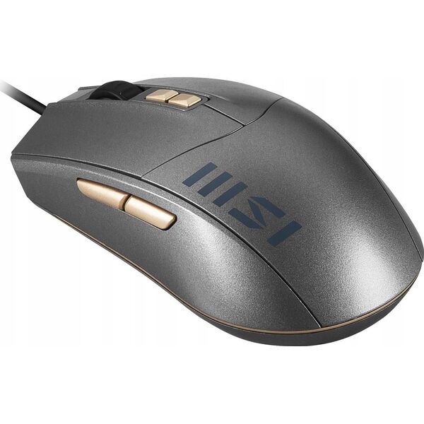 MSI M31 myszka Uniwersalne Oburęczny USB Typu-A Optyczny 1200 DPI